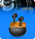 Auriculares Argom ARG-HS-5020BK SkeiPods E20 Inalambricos con Cancelacion de Ruido Color Negro