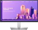 Dell P2222H - Monitor LED - 22" (21.5" visible) - 1920 x 1080 Full HD (1080p) @ 60 Hz - IPS - 250 cd/m² - 1000:1 - 5 ms - HDMI, VGA, DisplayPort - negro - con 3 Years Premium Panel Guarantee - para Latitude 5320, 5520; OptiPlex 3090; Precision 7560