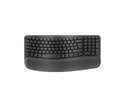 Logitech - Keyboard - Wave keys - Spanish - Graphite 