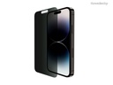 Belkin ScreenForce Pro - Protector de pantalla para teléfono móvil - cristal - con filtro de privacidad - para Apple iPhone 14 Pro, 15 Pro