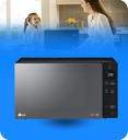 Microondas LG MS1536GIR NeoChef 1.5p Color Negro