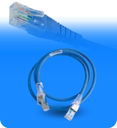 UTP 28x3BU Patch Cord 6A 28AWG Azul de 3 Pies
