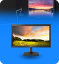 Monitor 20" LG 20MK400H-B  1366X768 HDMI VGA