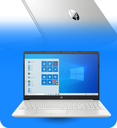 Laptop HP 15-DW3058CL Core i5-1135G7 256GB SSD 16GB RAM 15.6" 1920x1080 WIN11 Home   Color Gris Seminueva