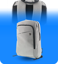 Mochila Klip Xtreme KNB-416GR Para Laptop 15.6" Color Gris