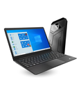 Laptop Gateway GWTN141 Core i3-1005G1 128GB SSD 4GB RAM 14.1" 1920x1080 WIN10 Color Negro Seminuevo + Unidad de Estado Solido Externo Quimera QM-EXTZ5512 Tipo C a Tipo C RGB Metal 512GB