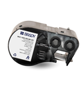 Cartucho de Etiquetas Brady M4C-1000-595-WT-BK Continuas de Vinil 1" x 25 Pies Negro S/ Blanco