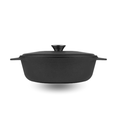 Olla con Tapa Picca Forno PI00200HFN Hierro Fundido Color Negro