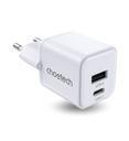 Cargador de Pared Choetech PD5012-US-WH Volta 30W PD Tipo C + USB Enchufe Plegable