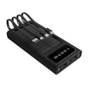 Banco de Energia Xtech XPB-100 Solar con Cables de Carga Integrados de 10000mAh