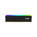 Memoria RAM PC AX4U32008G16A-SBKD35G  8GB Adata XPG Spectrix D35G DDR4 3200MHz CL16 1.35V RGB Color Negro