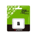 Memoria MicroSDXC Kingston SDCS3/256GB 256GB Clase 10 UHS-I U3 150 MB/S Para Dispositivos y Camaras Android