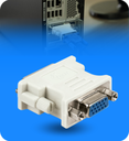 CABLE ADAPTADOR DE DVI MACHO A VGA HEMBRA XTC-362 XTECH