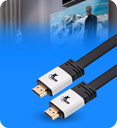 CABLE HDMI XTC-620 MACHO A MACHO HIGH SPEED FLAT 10 PIES XTECH