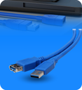 CABLE USB XTC-353 USB EXTENSION CABLE 6 PIES XTECH