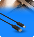 CABLE USB XTC-520 MACHO A MICRO USB 2.0 6 PIES XTECH