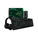 COMBO GAMING TECLADO MOUSE PAD GOLIATHUS/AURICULARES ELEKT RAZER