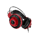 HEADSET GAMING DS501 CON MICROFONO COLOR NEGRO/ROJO MSI