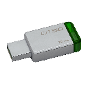 MEMORIA USB 16GB 3.0 DATA TRAVELER 50 METAL COLOR VERDE KINGSTON