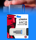 MEMORIA USB 64GB USB 3.0 DATA TRAVELER 50 METAL  AZUL KINGSTON