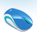 MOUSE M187 OPTICO 3 BOTONES INALAMBRICO COLOR AZUL LOGITECH