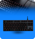 TECLADO GAMING MECANICO ALLOY FPS CHERRY MX AZUL ESPAÑOL HYPERX