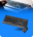 TECLADO Y MOUSE KCK-265S DUO DESKTOP INSPIRE KLIP XTREME