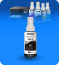 TINTA PARA IMPRESORA T664120-AL L200 COLOR NEGRO EPSON