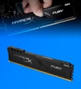 MEMORIA RAM HYPERX FURY DDR4 16 GB DIMM 288 ESPIGAS 2400 MHZ PC4-19200 CL15 1.2 V