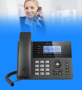 TELEFONO IP GRANDSTREAM 8LINEAS 4SIP 32BLF POE GIGABIT