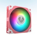 VENTILADOR PARA PROCESADOR VETROO SAKURA SA120 ARGB 120MM COLOR ROSADO