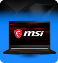 LAPTOP MSI GF63 THIN 9SCX-005 GAMING CORE I5-9300H 2.4GHZ 256GB SSD 8GB RAM 15.6" 1920X1080 BT WIN10 COLOR NEGRO