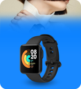 SMARTWATCH XIAOMI MI WATCH LITE 8GB STORAGE 1GB 1.78" 448X360 S-AMOLED BT WIFI COLOR NEGRO