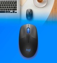 MOUSE LOGITECH M190 INALAMBRICO COLOR AZUL