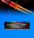 MEMORIA RAM HYPERX FURY 8GB DDR4 3466MHZ DIMM 288 ESPIGAS PC4-27700 CL16