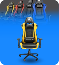 SILLA GAMING PRIMUS THRONOS 100T PCH-102YL COLOR AMARILLO