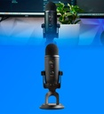 MICROFONO PARA STREAMING LOGITECH BLUE YETI USB COLOR NEGRO