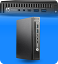 CPU HP PRODESK 600 G2 MINI CORE I5-6400T 2.2GHZ 16GB RAM 256GB SSD W10 PRO SEMINUEVO