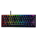 TECLADO GAMING RAZER HUNTSMAN MINI RETROILUMINADO QWERTY COLOR NEGRO