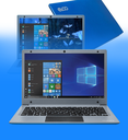 LAPTOP EVOO CELERON DUAL-CORE N4000 1.1GHZ 64GB EMMC 4GB 11.6" 1366X768 W10 S COLOR AZUL SEMINUEVA