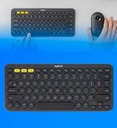 Teclado Logitech K380 MultiDispositivos Bluetooth Español Color Negro