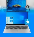 Laptop Lenovo 5 15ITL05 Core i3-1115G4 256GB SSD 8GB RAM 15.6" 1920x1080 TOUCHSCREEN W10 Color Gris Platino