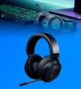 Headset Gaming Razer Kraken X Mercury 7.1 3.5mm Color Negro