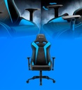 Silla Gaming Sharkoon Elbrus 3 Color Negro con Azul