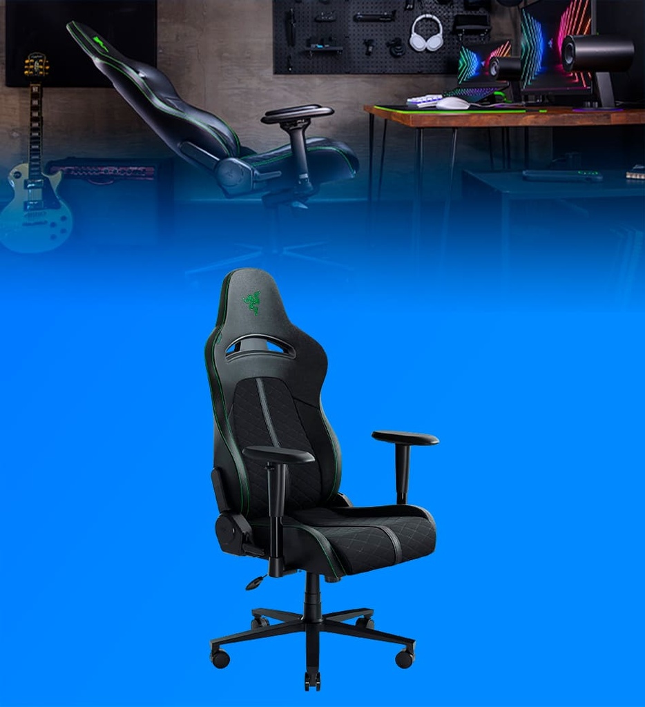 La silla de juego con máximo confort - Razer Enki Pro