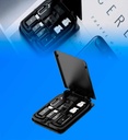 Estuche Xtech XTC-570 Portatil Multifuncional Con Cable Tipo C y Adaptadores Color Negro