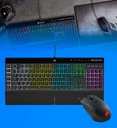 Teclado Y Mouse Corsair UBS K55 RGB Pro + Harpoon CH-9226865-SP