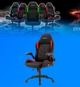 Silla Gamer Sharkoon Elbrus 1 Gaming Color Negro con Rojo 4044951027637