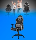 Silla Gamer Sharkoon Skiller SGS2 Junior Color Negro con Gris 4044951032341