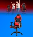 Silla Gamer Sharkoon Skiller SGS2 Junior Color Negro con Rojo 4044951032327